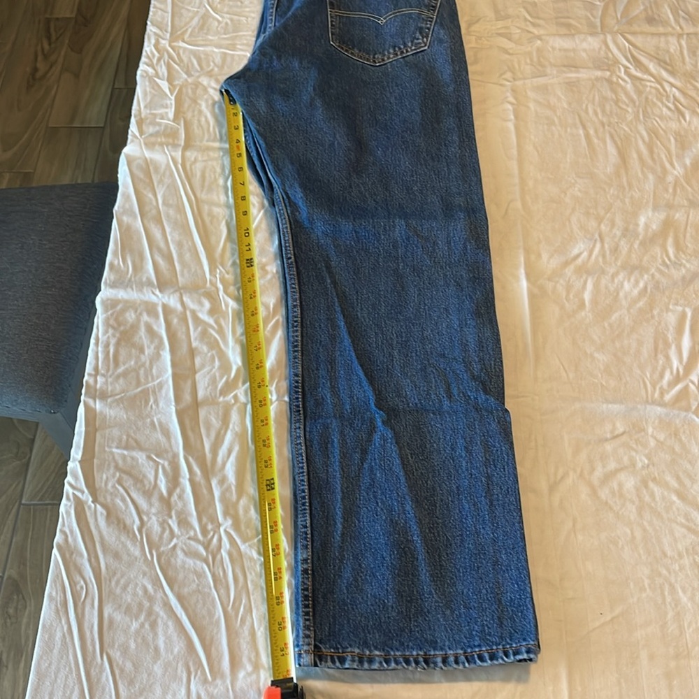 Levi’s 505’s Size W42 x L34 Zipper Fly - Picture 9 of 11